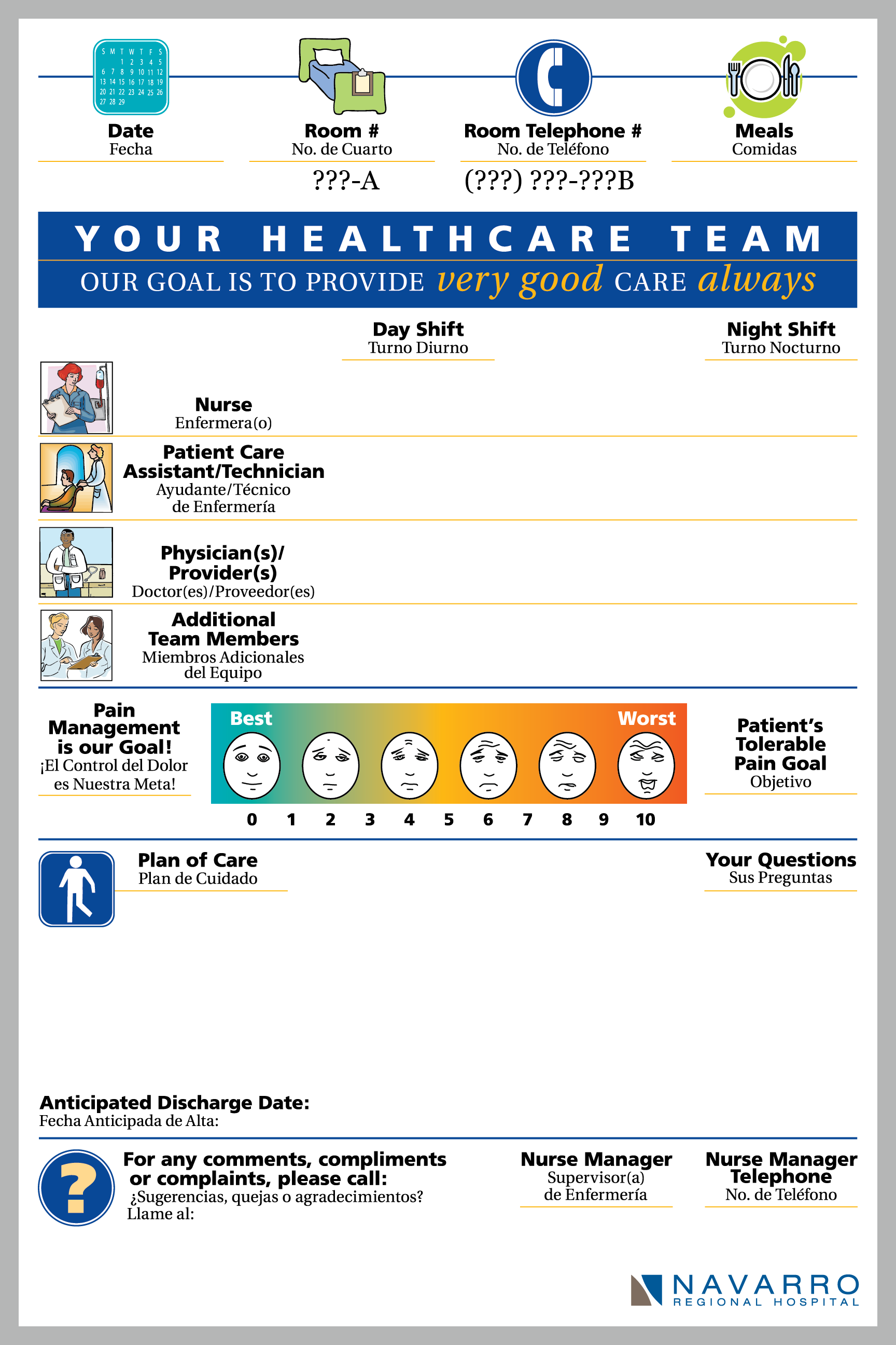 See below for a complete display of hospital boards Indoff has created